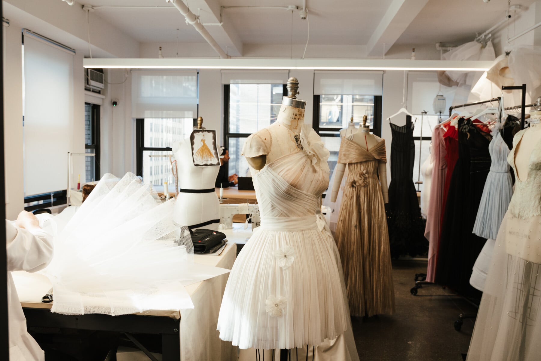 In the Atelier with House of Gilles for New York Bridal Fashion Week Fall  2026 | THE WED
