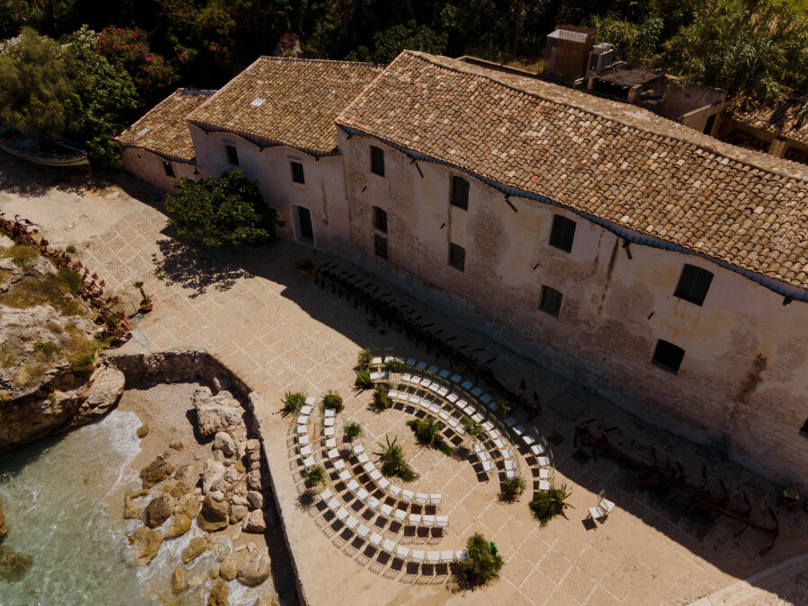 A Cinematic Italian Wedding on Film at Tonnara di Scopello