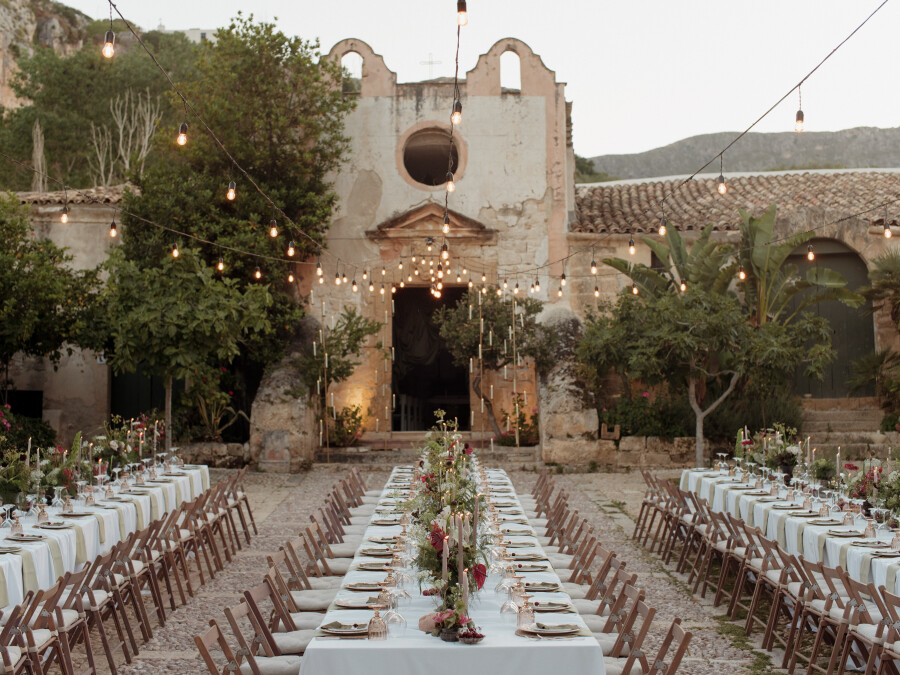 A Cinematic Italian Wedding on Film at Tonnara di Scopello