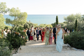 A Chic & Colorful Multi-Day Seaside Celebration in Spain