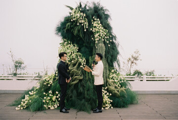 A Lush Island Wedding in Tropical Vietnam
