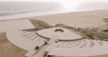 A Sculptural Golden Hour Wedding Along the Cliffs of Cabo