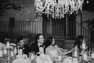 A Classic & Elegant Celebration Amongst an Italian Garden Villa