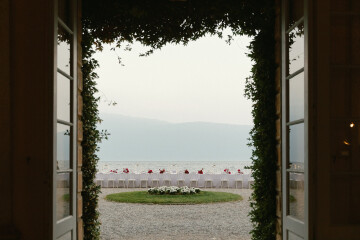 A Chic Black Tie Editorial-Inspired Wedding on Lake Garda, Italy
