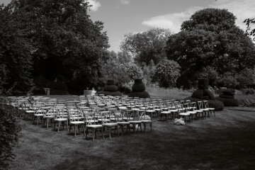 A Charming Garden Wedding in the English Countryside