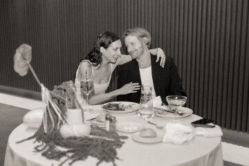 A Chic Wedding at a Retro New York City Airport