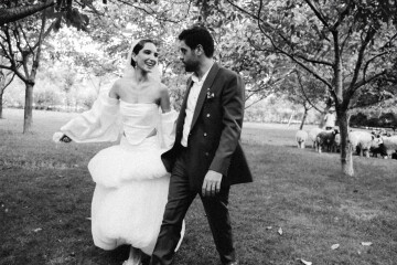 A Chic Sun-Drenched Wedding Amongst a Free-Range Farm Estate