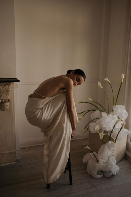 A Symphony of Silk, Light and Blooms