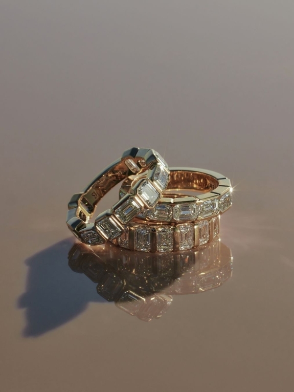 Unique Baguette Diamond Wedding Rings Designs | Baguette Diamond Engagement Rings Inspiration