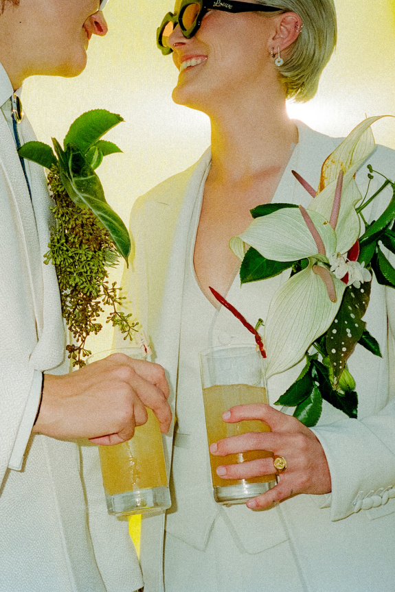 An Elegant Danish Castle Wedding with Modern Art Installations