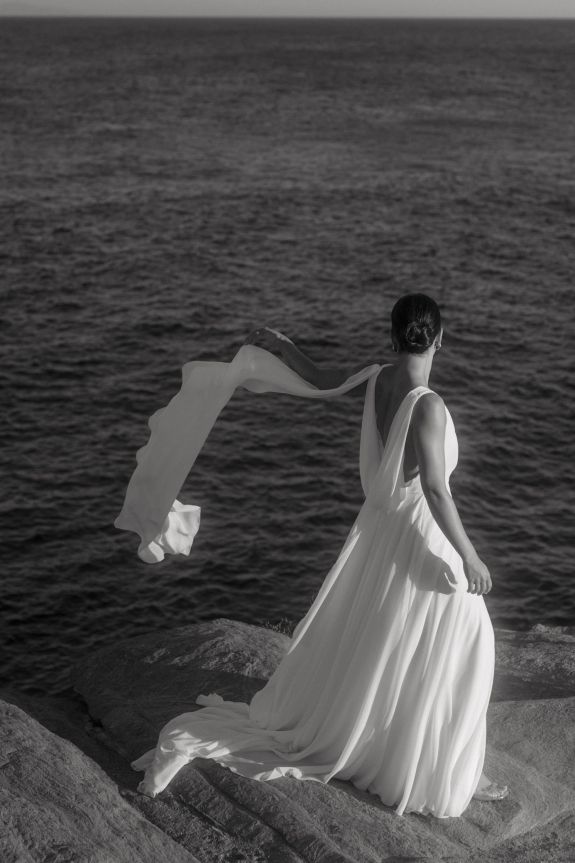 Intimate Island Wedding in Sifnos, Greece | Real Wedding: Kristina & Max