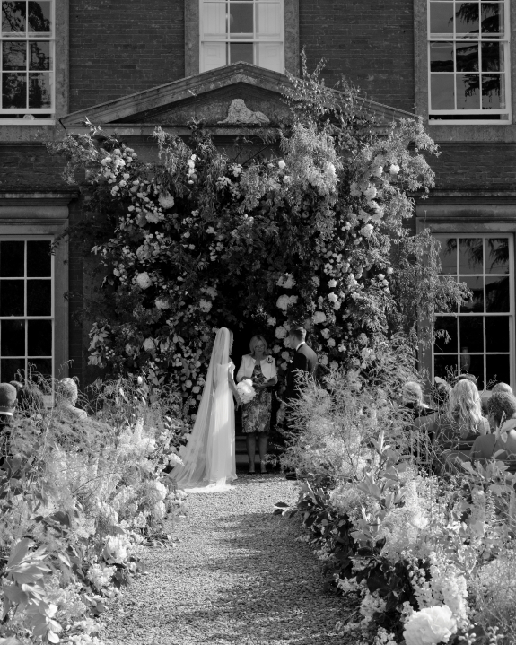 Toronto Intimate Wedding Ceremony | Alicia and Michael Floral Fantasy Wedding