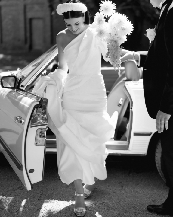 Toronto Intimate Wedding Ceremony | Alicia and Michael Floral Fantasy Wedding