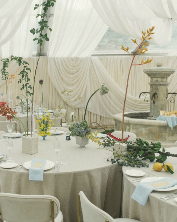 A Dream Wedding in a Baroque Italian Garden Villa