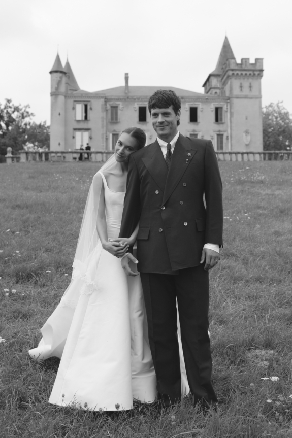 Influencer Ella McFadin’s French Château Wedding Was an Editorial Take on Countryside Elegance