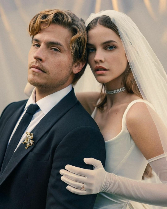 Barbara Palvin and Dylan Sprouse Wedding | Barbara Palvin's Vivienne Westwood Dress | Years Together