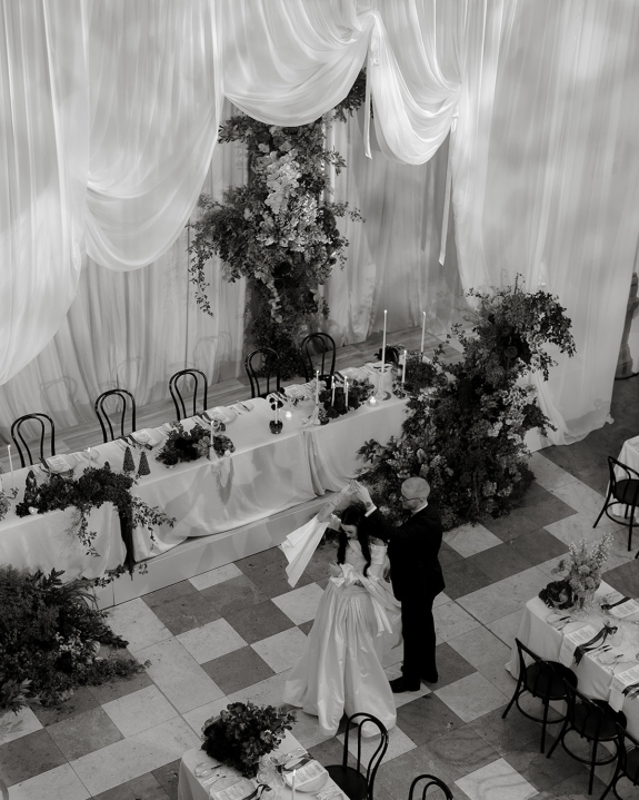 An Opulent & Darkly Romantic Renaissance-Inspired Wedding