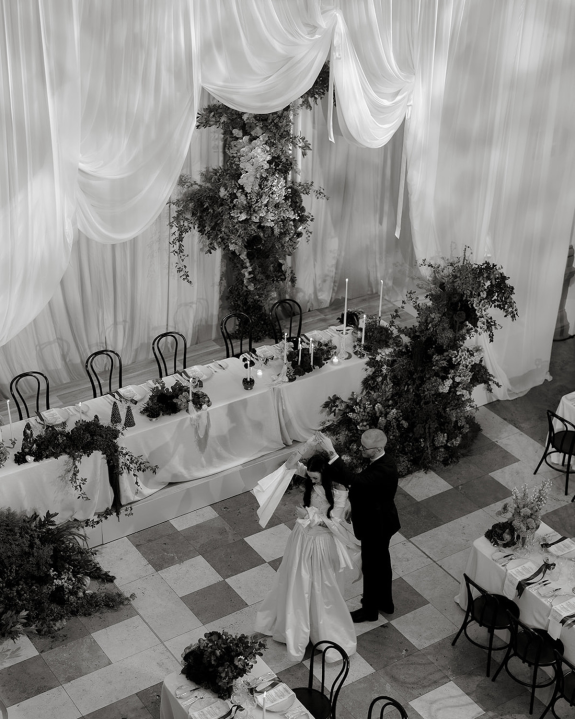 An Opulent & Darkly Romantic Renaissance-Inspired Wedding