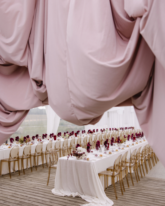 A Blush and Berry-Infused Wedding at a Luxurious Australian Estate