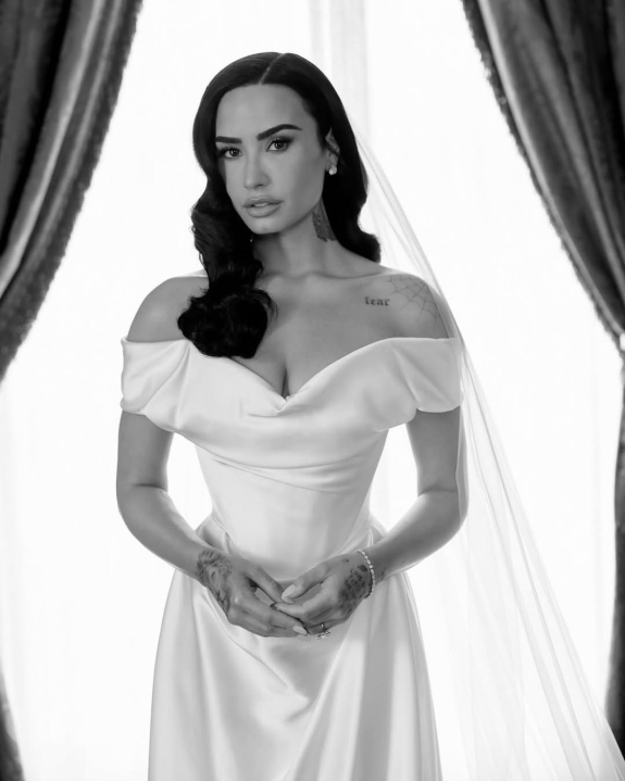 Demi Lovato Said ‘I Do’ in Vivienne Westwood — Here’s Your First Glimpse