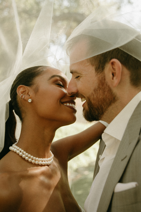 Intimate garden wedding in Southern California