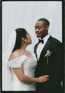 A Romantic Garden Wedding with Whimsical Foraged Blooms & Berries