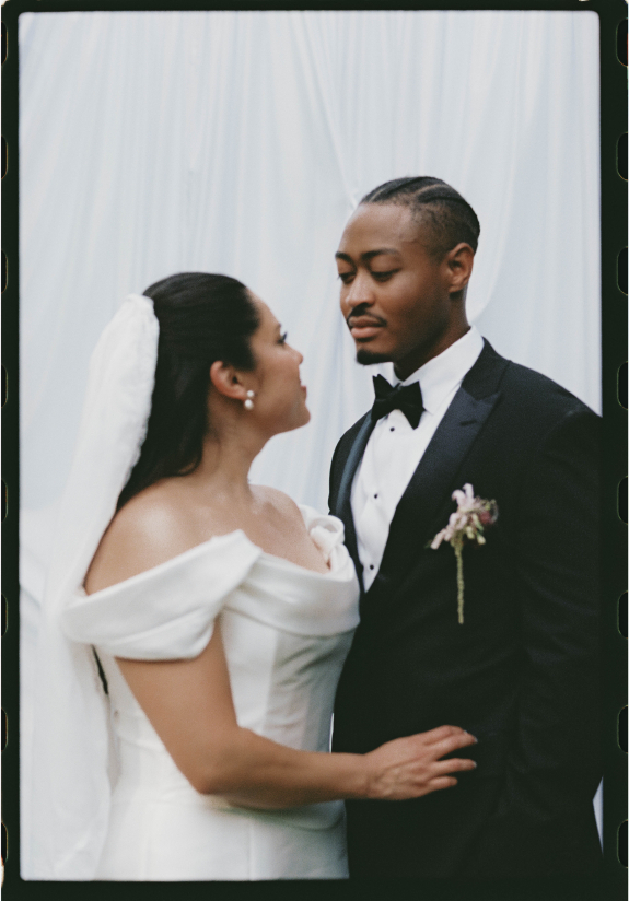 A Romantic Garden Wedding with Whimsical Foraged Blooms & Berries