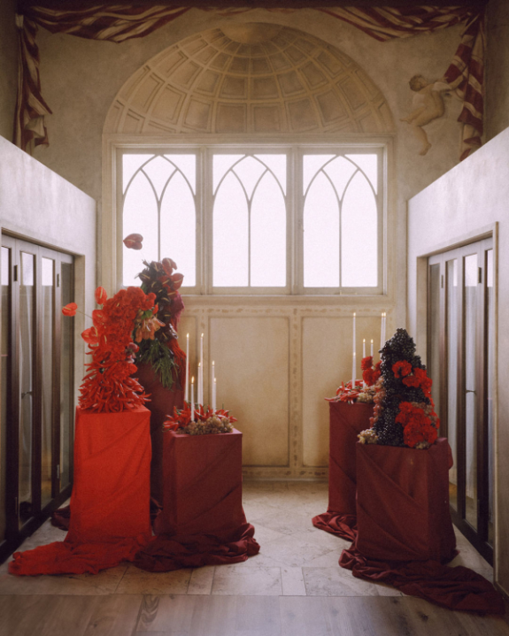 Moody Red Romance