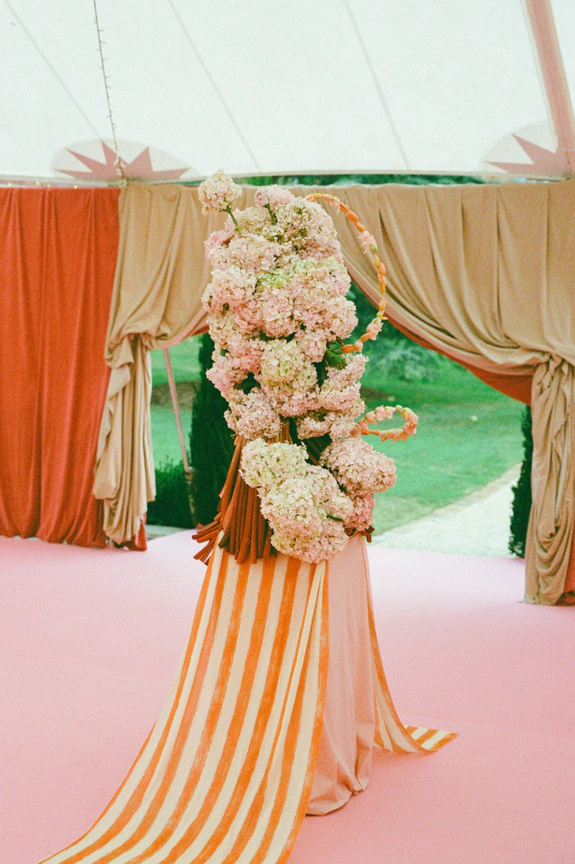 A Vibrant & Artistic Pink-Drenched Wedding in the Australian Countryside