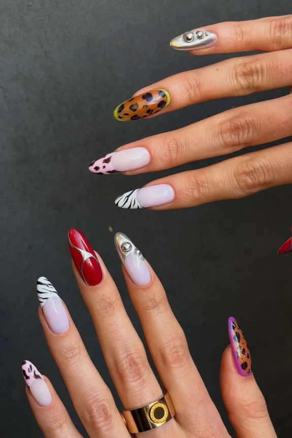 Trend: Animal Print Nails