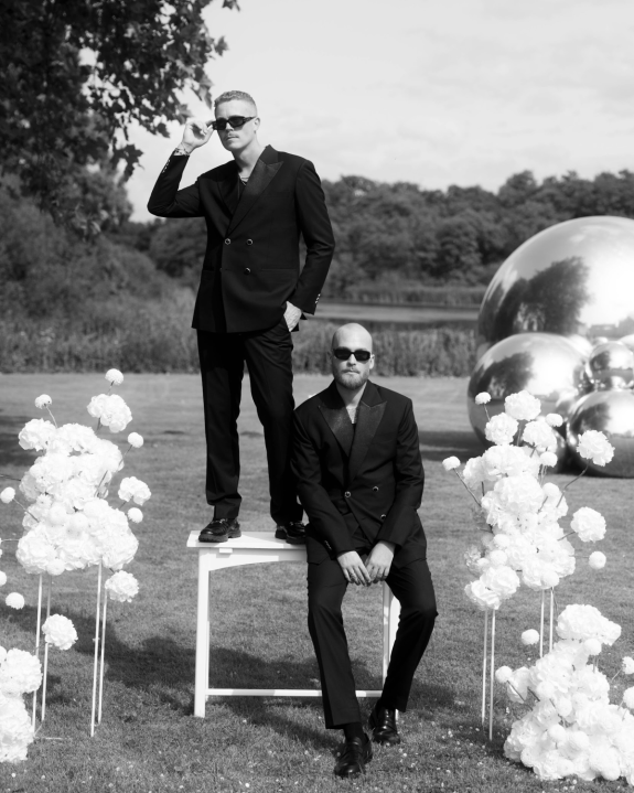 An Elegant Danish Castle Wedding with Contemporary Art Installations