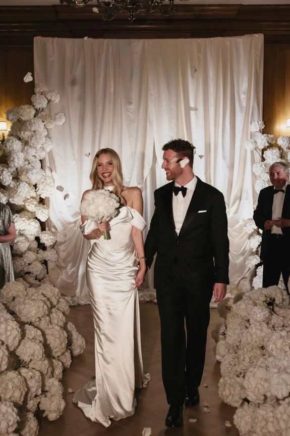 A First Look at Leonie Hanne’s Wedding in London