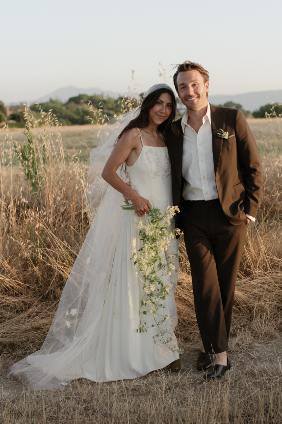 A Joyful Celebration in the Golden Rolling Hills of Tuscany