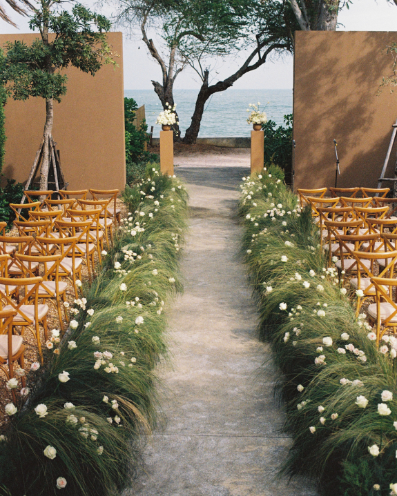 Inside a Bridal Designer's Whimsical Tropical Wedding in Thailand