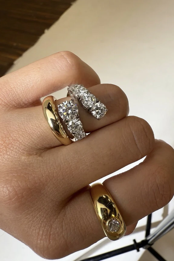 30 Wrap Engagement Rings & Wedding Bands That Put a Twist on Tradition