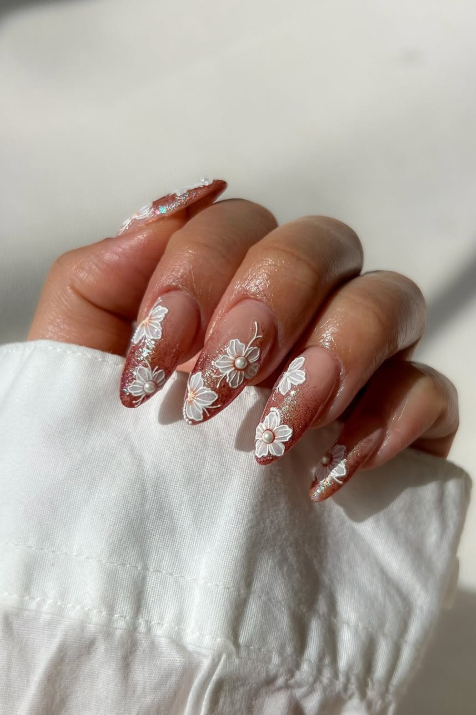 35 Unique Nail Art Designs to Elevate Your Wedding Look