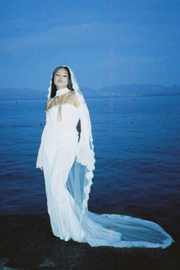 This Galliano-Inspired Bride Brought Mermaidcore to Sicily