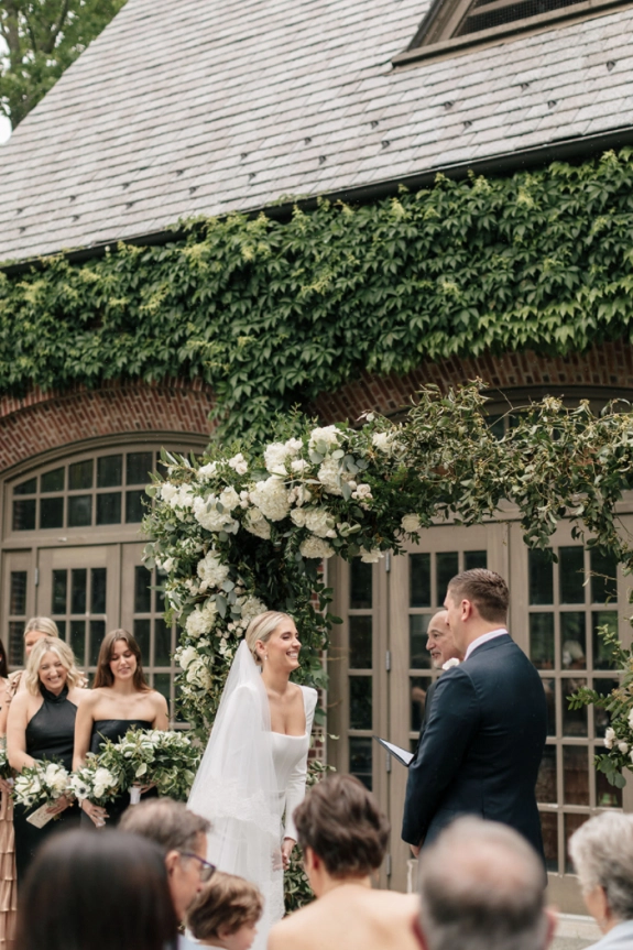 A Morning Wedding in a Romantic Rain