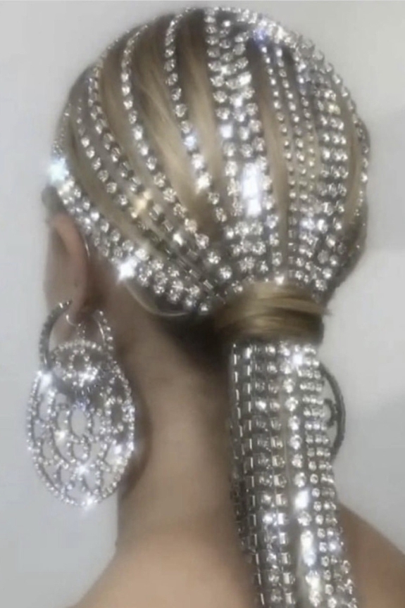 Hair Accessories With Rhinestones