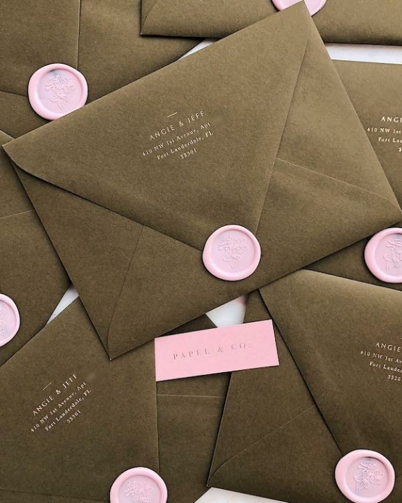 28 Minimalist Wedding Invitation Ideas
