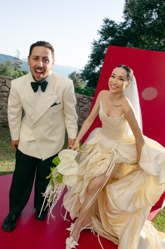 A Top Hollywood Costume Designer's Fairytale Wedding in a Spanish Monastery