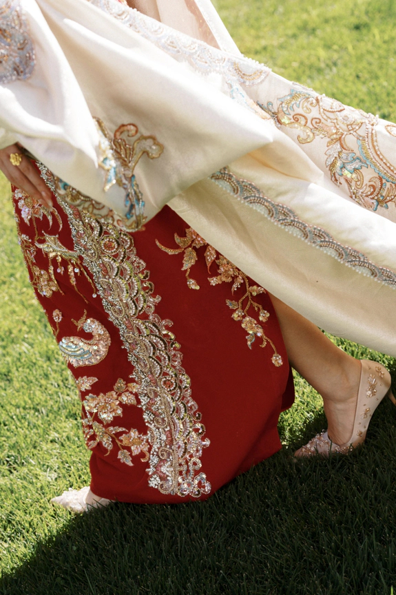 A Unique Fusion of Italian, Spanish & Chinese Cultures in this Chic Madrid Garden Wedding