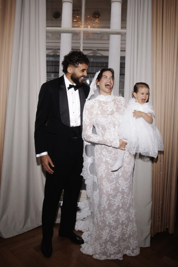 Premier League Soccer Player Dominic Calvert-Lewin & Model Sandra Jerze Are Married!