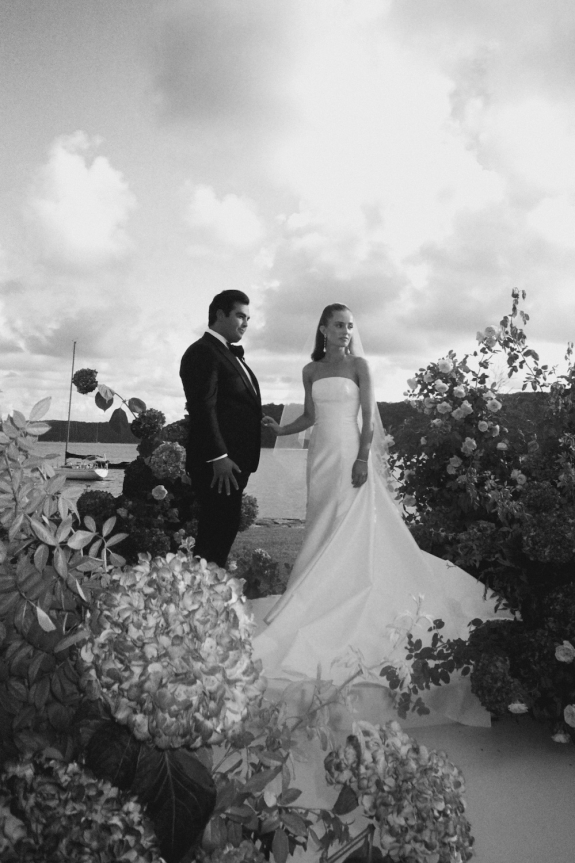 A Blooming Vintage-Inspired Wedding on Palm Beach’s Waterfront