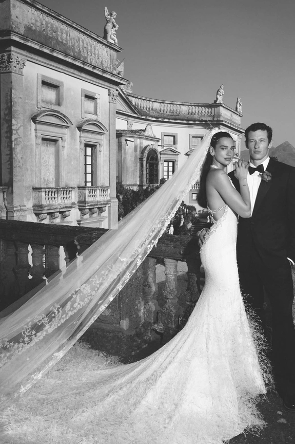 30 Bridal Pieces Inspired by Dua Lipa’s Wedding Wardrobe