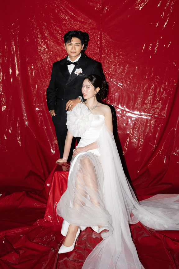 Inside a Lavish Red Custom-Built Wedding in Bangkok