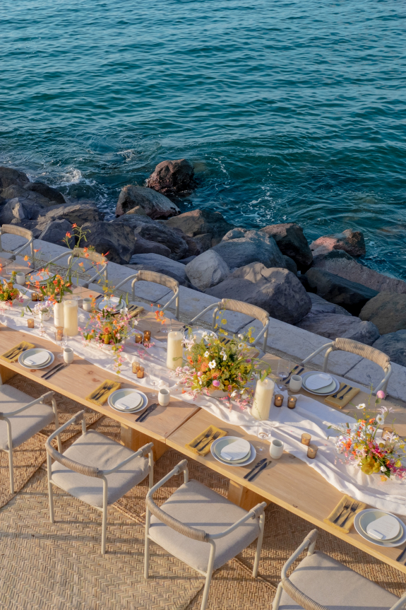 Stylish Beach Wedding Editorial