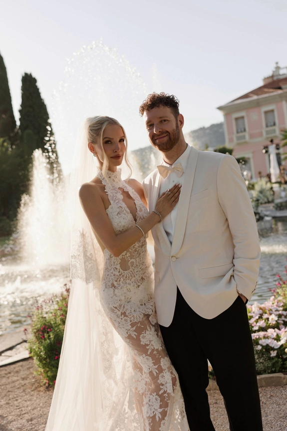Inside Leonie Hanne’s Dreamy Wedding in the French Riviera
