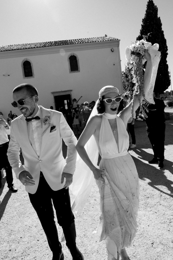 A Sun-Kissed Seaside Celebration in Corfu, Greece