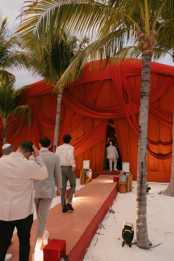 A Colorful Beach Party Wedding Weekend in Riviera Maya, Mexico